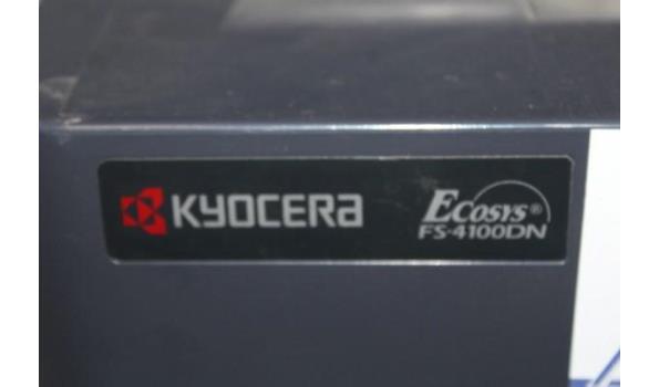 printer KYOCERA, type Ecosys FS-4100DN, werking niet gekend, zonder kabels